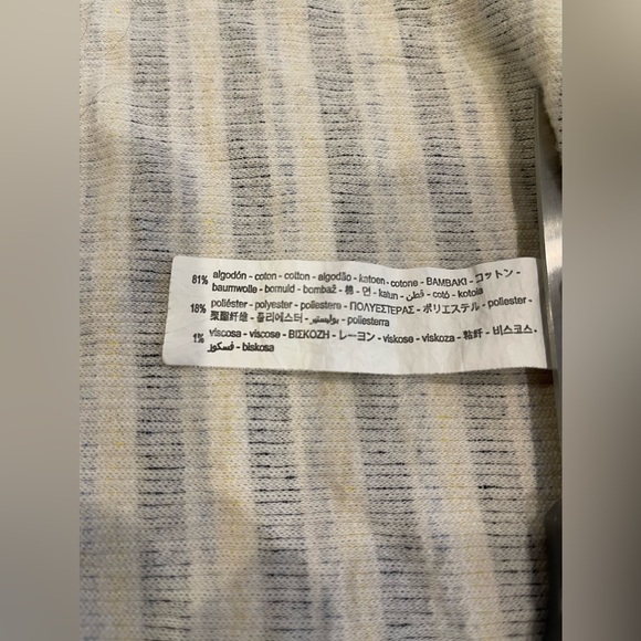 Zara Men’s textured striped shirt size small - Picture 7 of 7